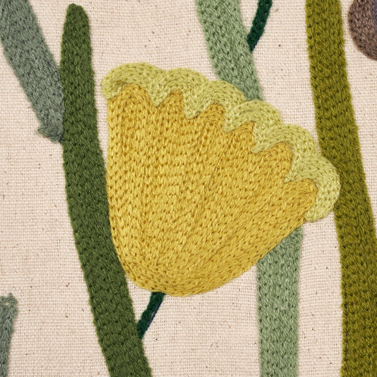 DECO-FLOWER-EMBROIDERY-MULTI-SCHUMACHER-81560 - Schumacher Fabric