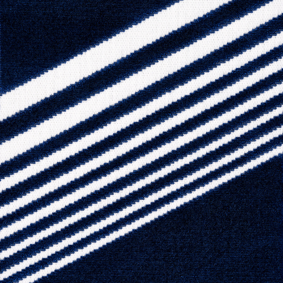 JESSIE-CUT-VELVET-NAVY-WHITE-SCHUMACHER-81571 - Schumacher Fabric