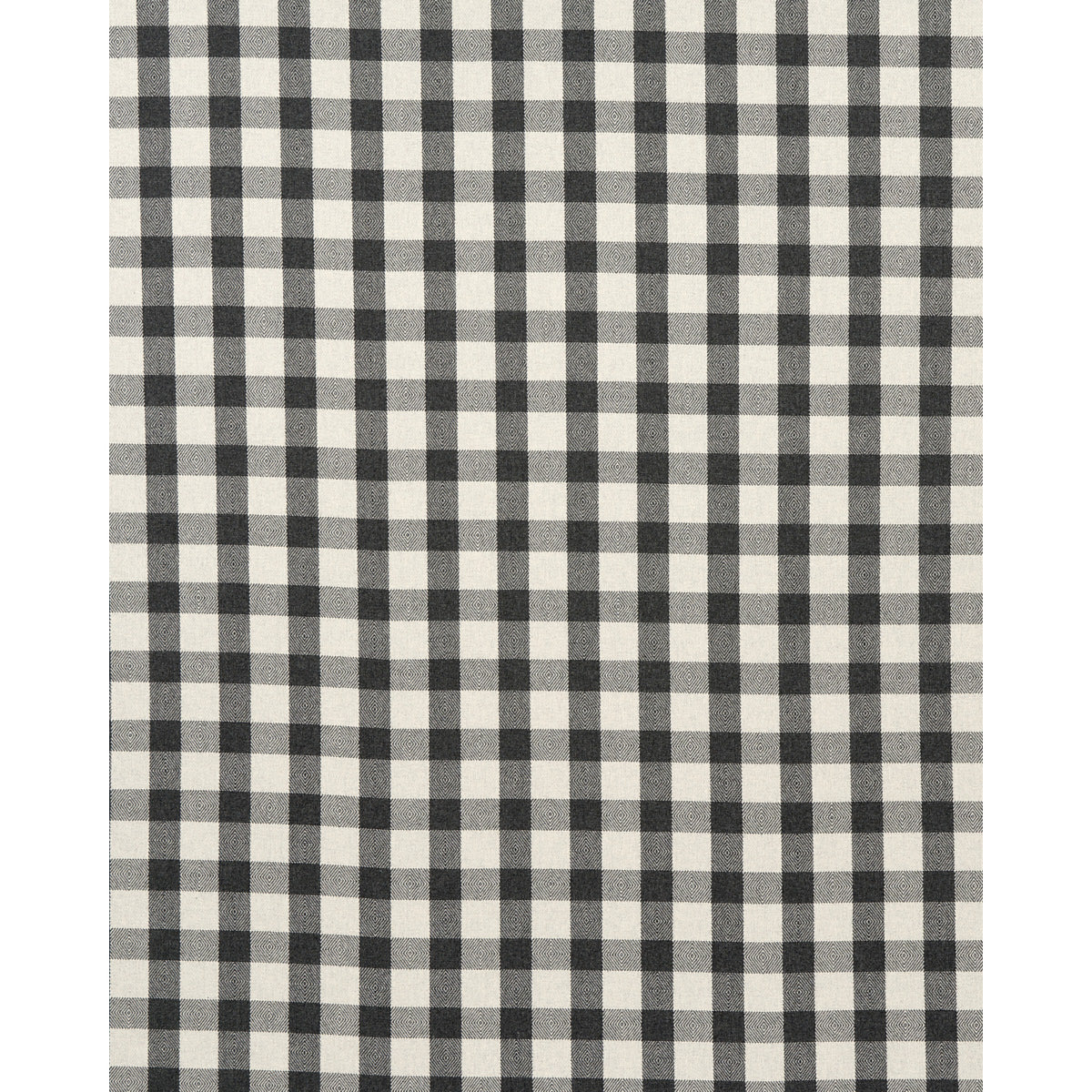 GALT-WOOL-CHECK-CHARCOAL-SCHUMACHER-81612 - Schumacher Fabric
