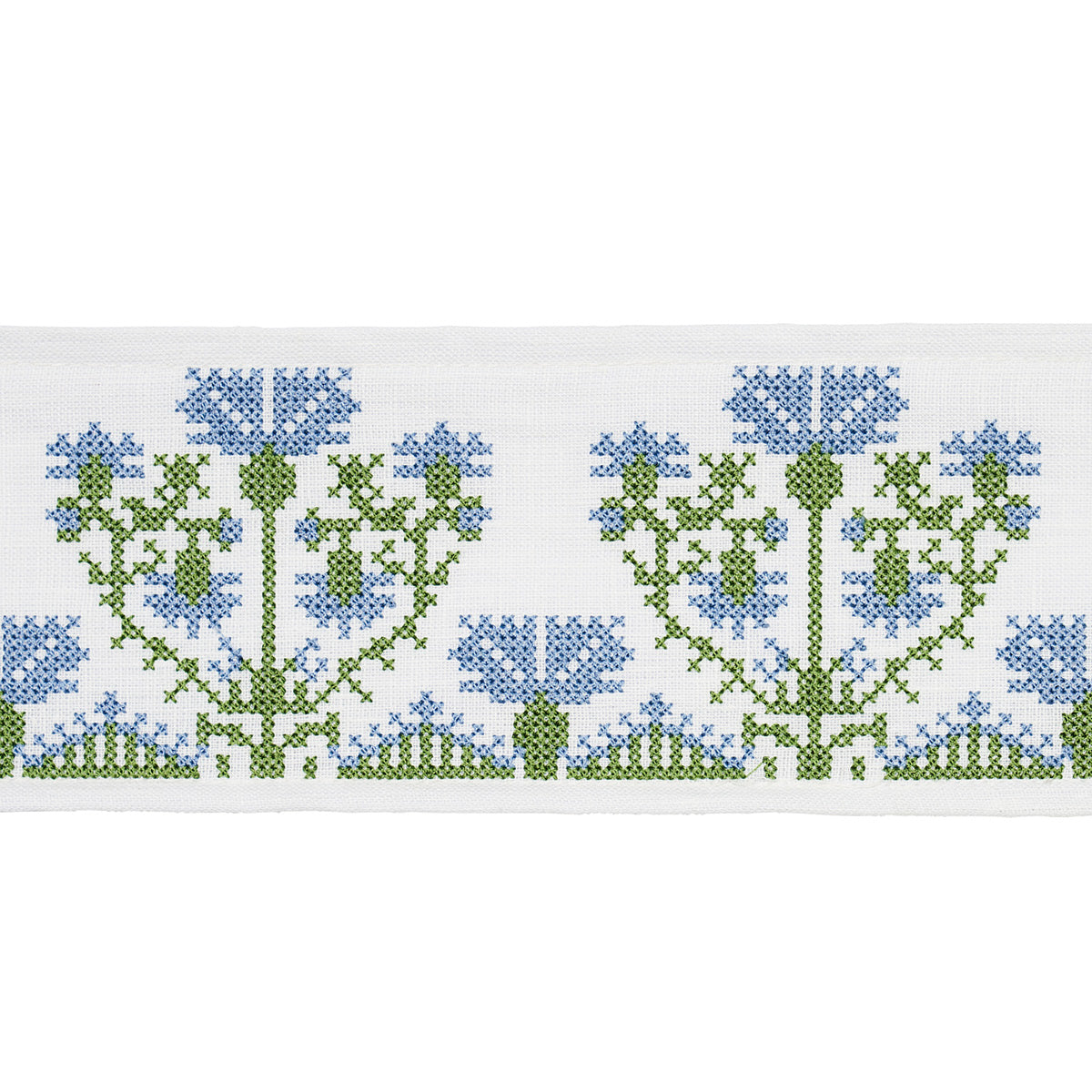 CUSTIS-EMBROIDERED-TAPE-CHESAPEAKE-SCHUMACHER-81661 - Schumacher Trim