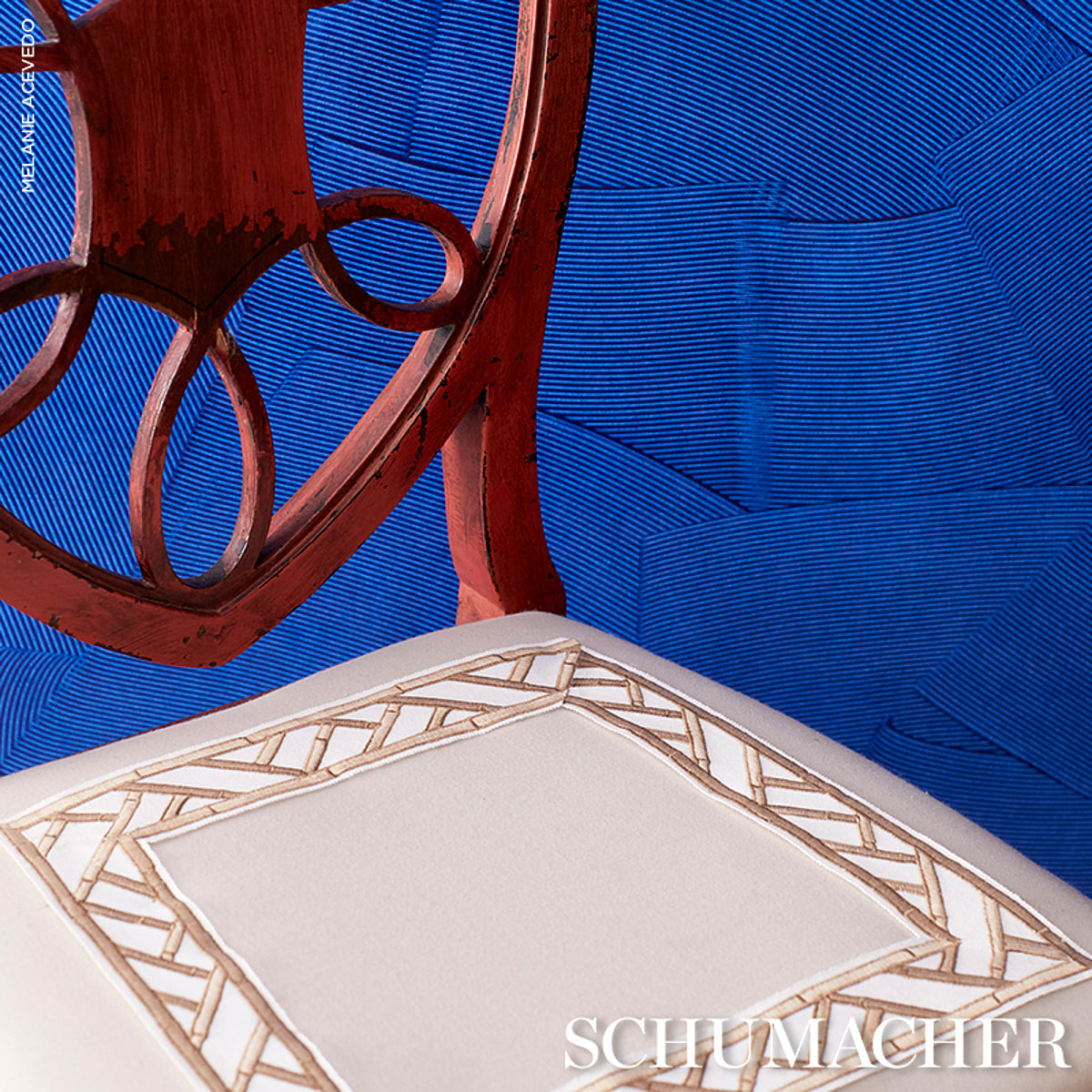 BAMBOO-TRELLIS-TAPE-SESAME-SCHUMACHER-81740 - Schumacher Recortar