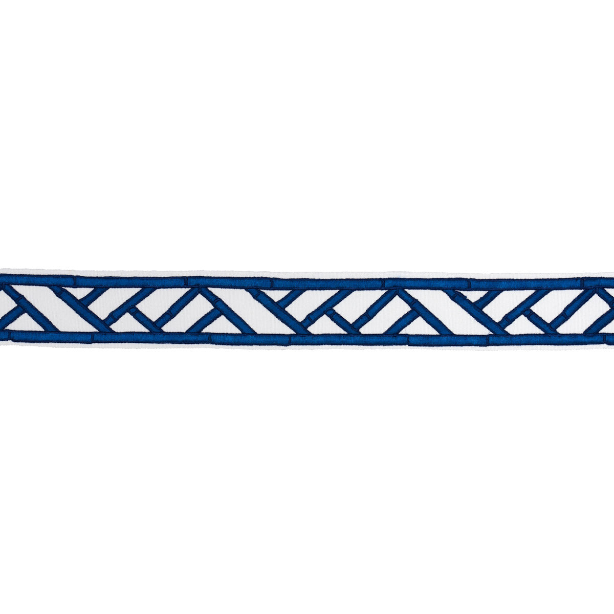BAMBOO-TRELLIS-TAPE-BLUE-SCHUMACHER-81742 - Schumacher Recortar