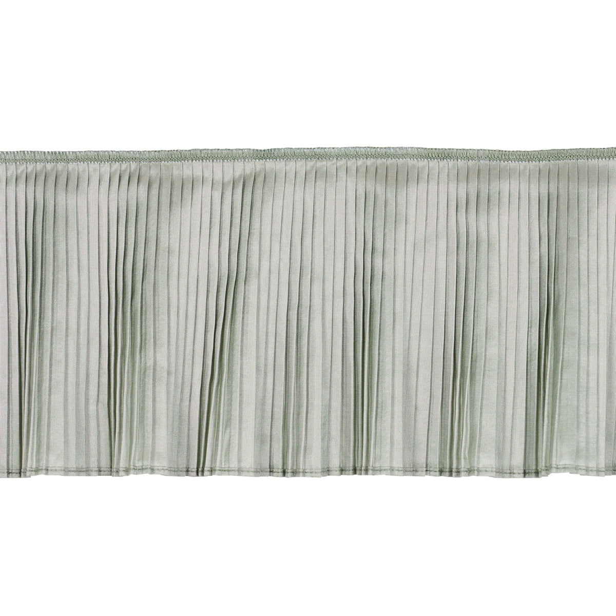 BOTTICELLI-SILK-RUFFLE-TRIM-MINERAL-SCHUMACHER-81791 - Schumacher Trim