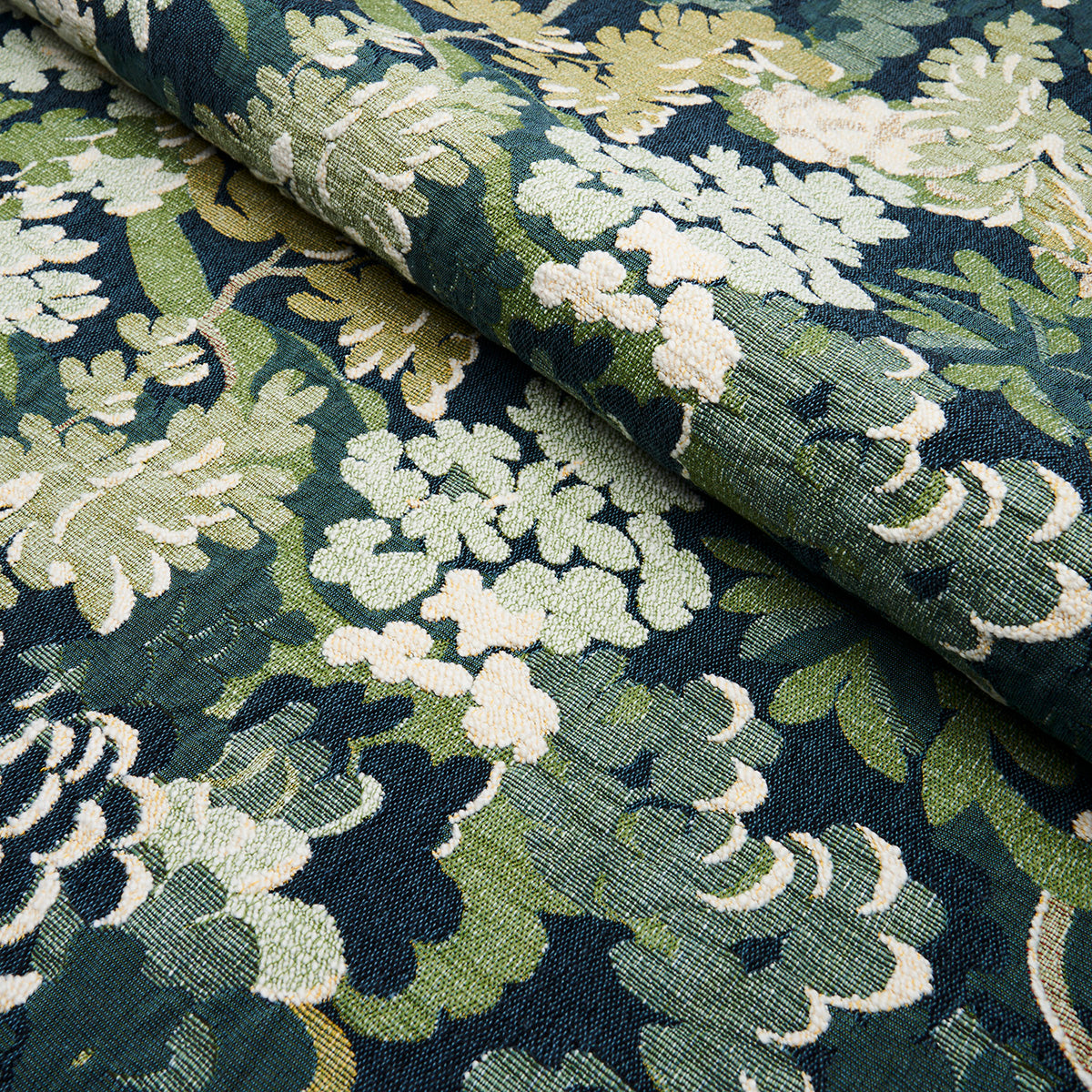 VERDURE-TAPESTRY-PEACOCK-SCHUMACHER-81850 - Schumacher Fabric