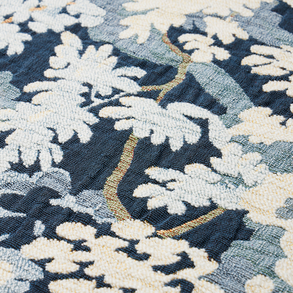 VERDURE-TAPESTRY-BLUE-SCHUMACHER-81851 - Schumacher Fabric