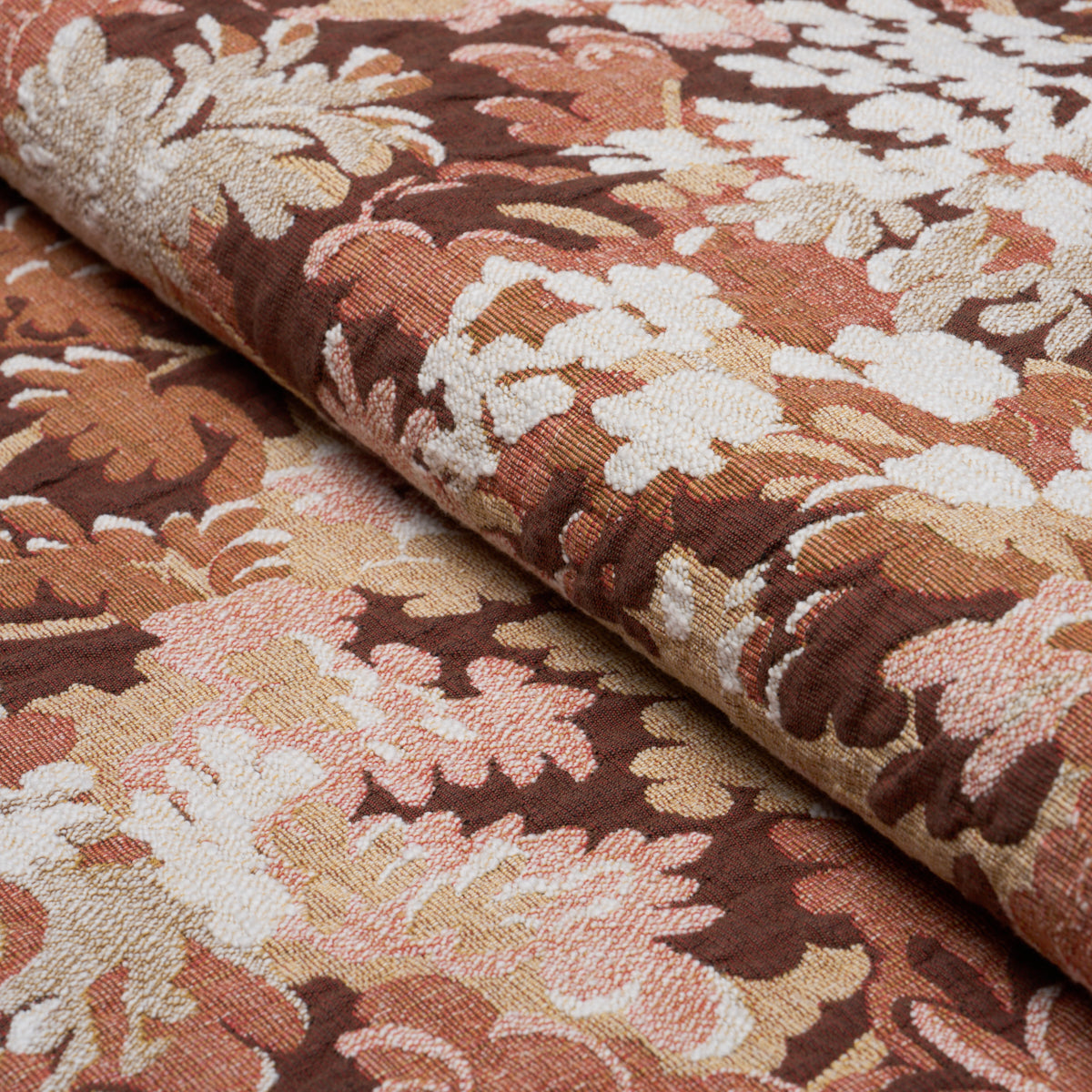 Verdure Tapestry - Terracotta - Schumacher 81852 Fabric - Schumacher Fabric