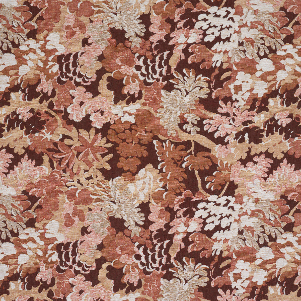 Verdure Tapestry - Terracotta - Schumacher 81852 Fabric - Schumacher Fabric