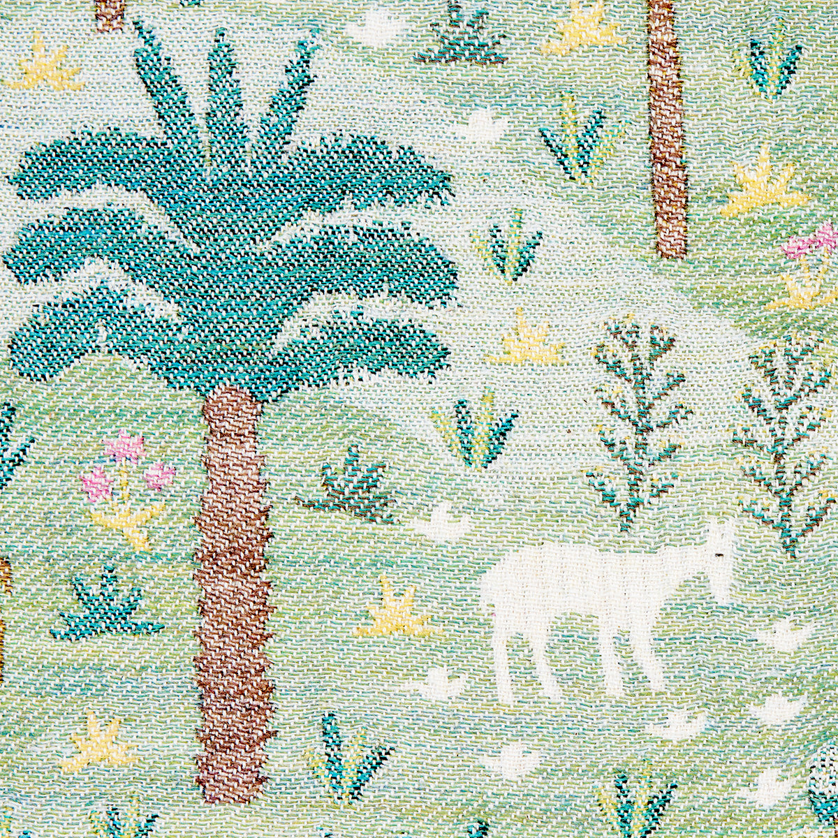 LAS-COLINAS-SCENIC-TAPESTRY-GREEN-SCHUMACHER-81960 - Schumacher Fabric