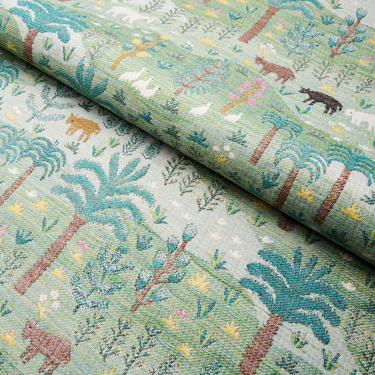 LAS-COLINAS-SCENIC-TAPESTRY-GREEN-SCHUMACHER-81960 - Schumacher Fabric