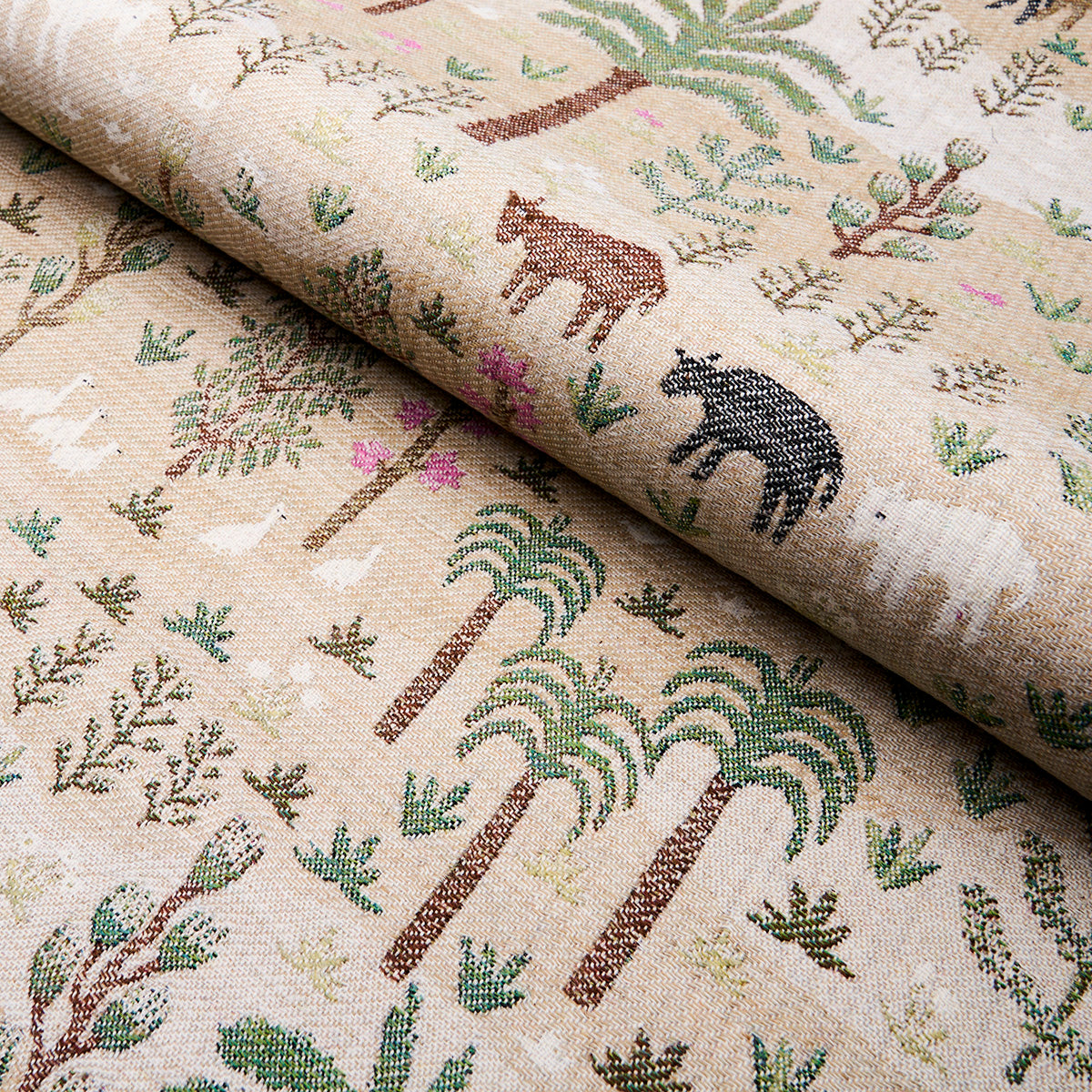 LAS-COLINAS-SCENIC-TAPESTRY-NATURAL-SCHUMACHER-81962 - Schumacher Fabric