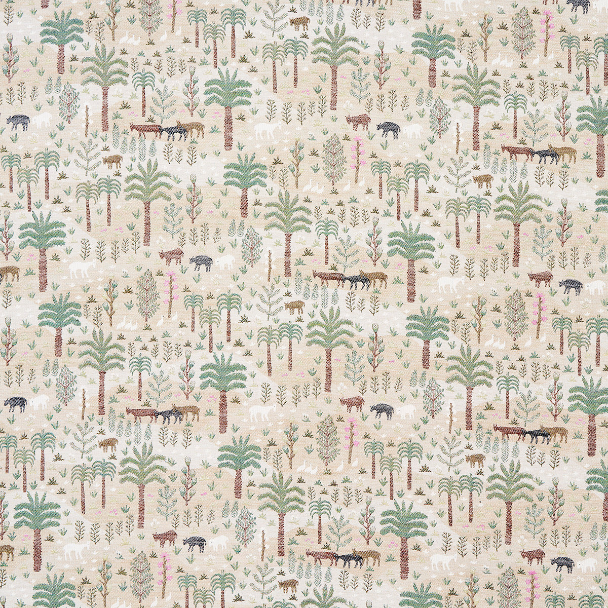LAS-COLINAS-SCENIC-TAPESTRY-NATURAL-SCHUMACHER-81962 - Schumacher Fabric