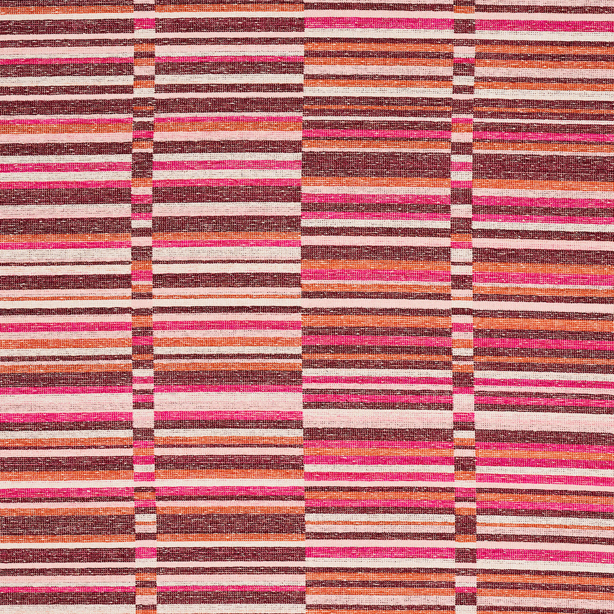 TIERRA-STRIPE-BERRY-SCHUMACHER-82012 - Schumacher Fabric