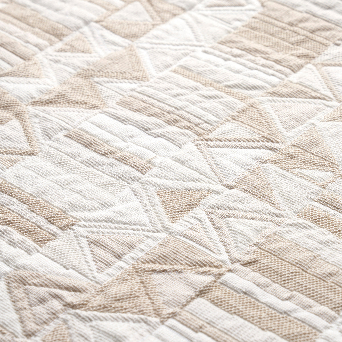 BIZANTINO-QUILTED-WEAVE-NATURAL-SCHUMACHER-82022 - Schumacher Fabric