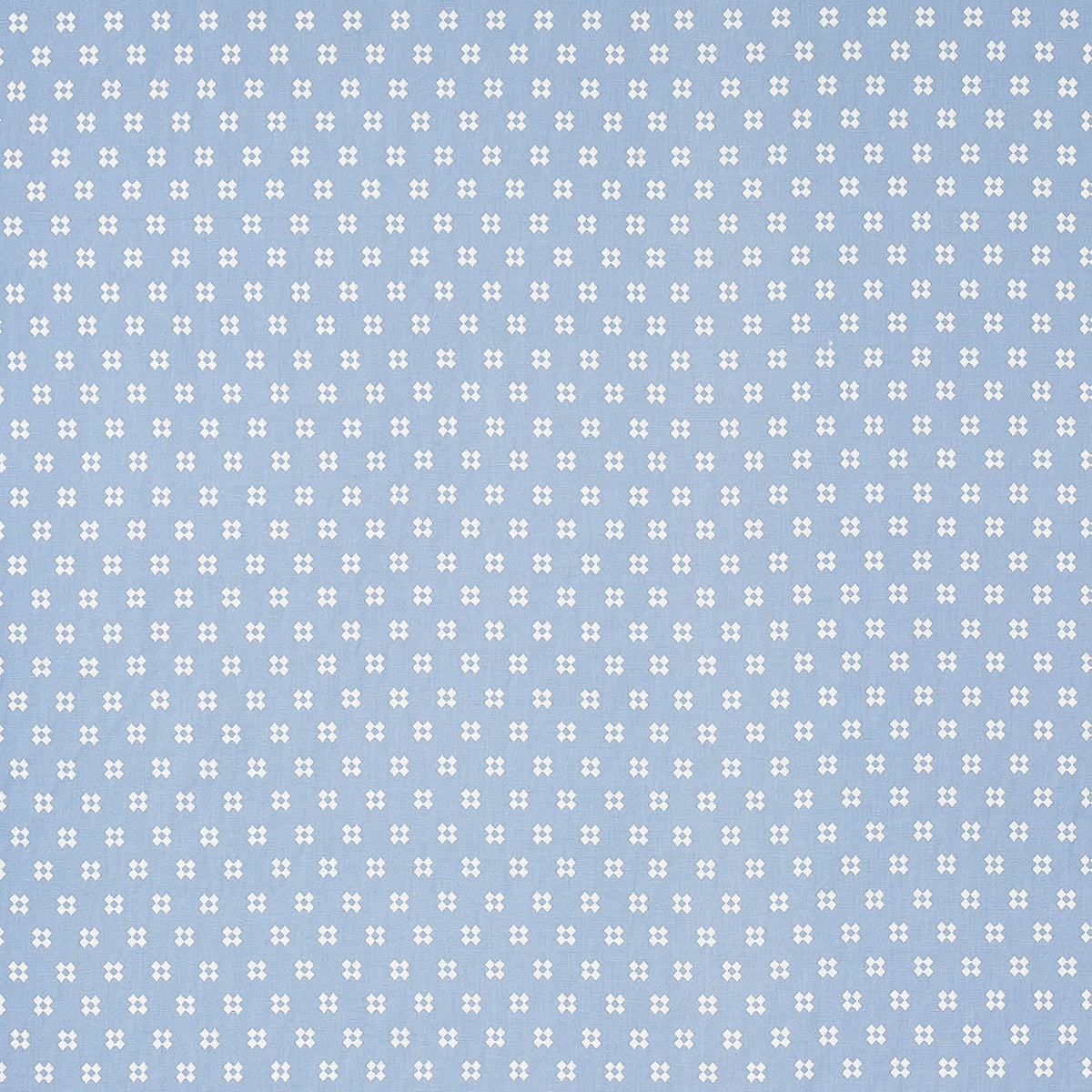 THANDIE-EMBROIDERY-IVORY-ON-CHAMBRAY-SCHUMACHER-82122 - Schumacher Fabric