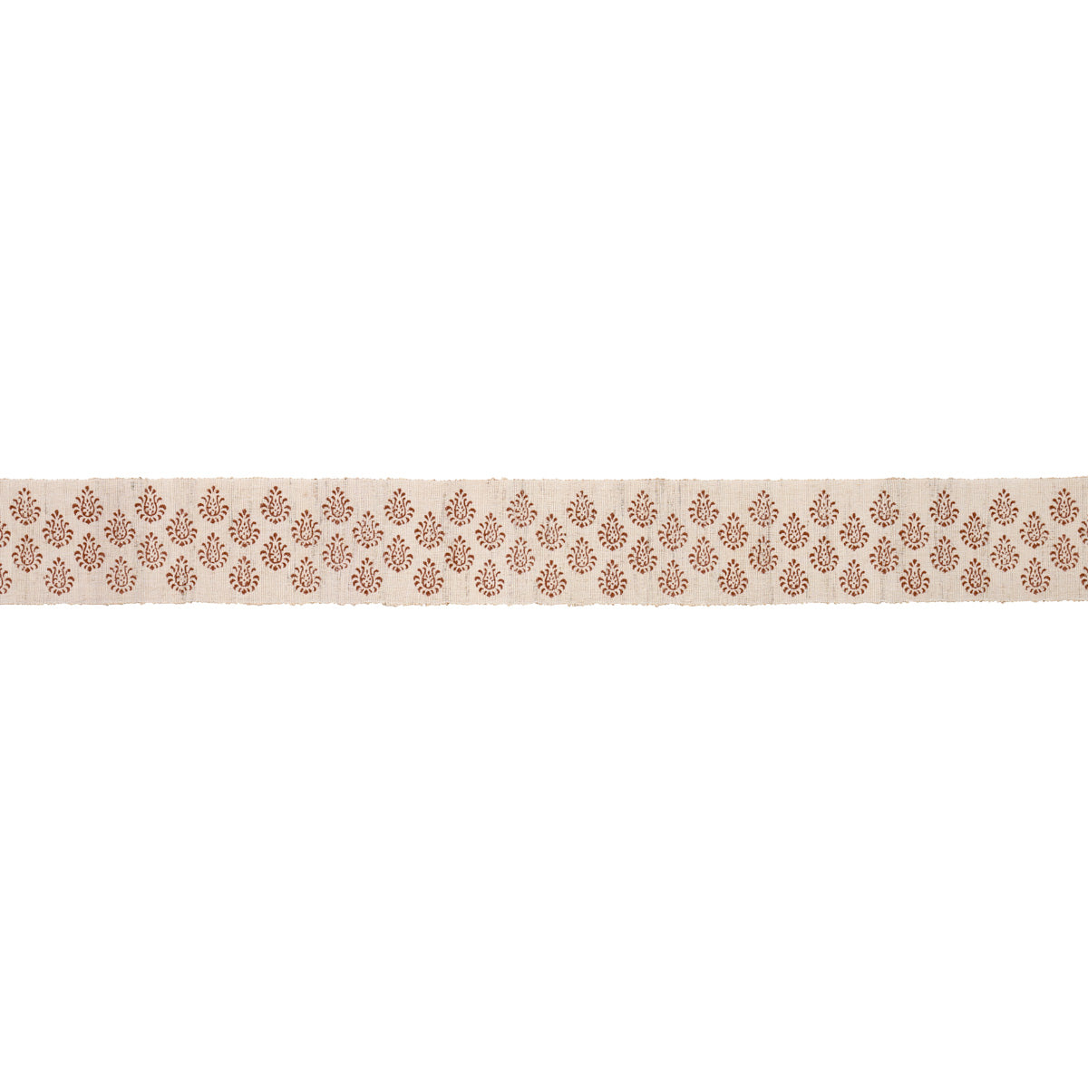 LEILA-HAND-BLOCK-MATKA-TAPE-SIENNA-SCHUMACHER-82131 - Schumacher Trim