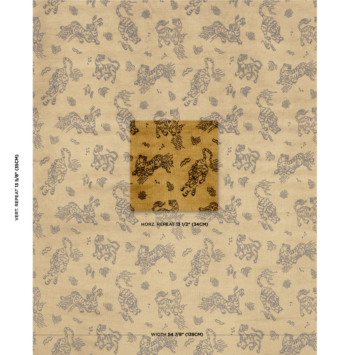 KINABALU-VELVET-GOLD-SCHUMACHER-82170 - Schumacher Fabric