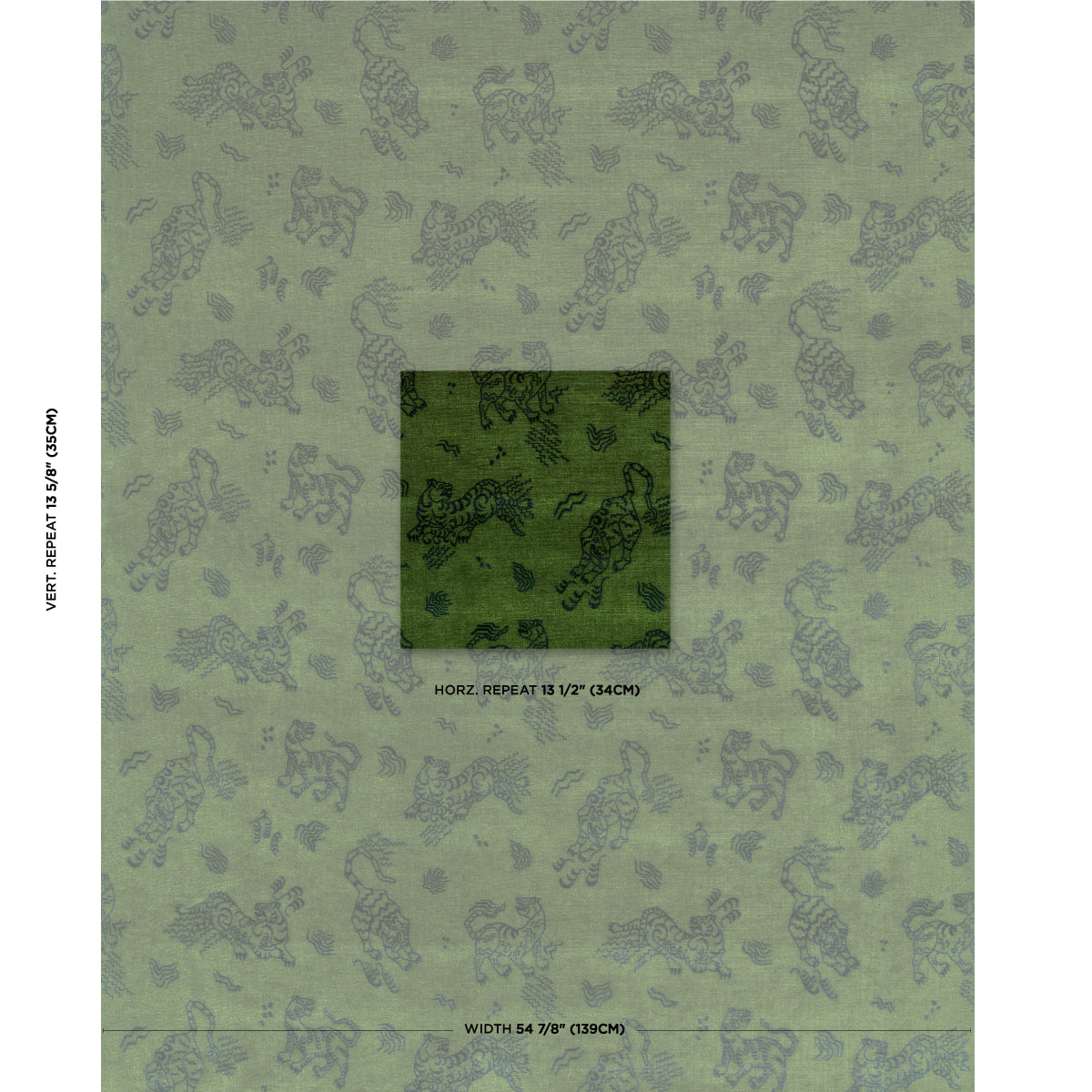 KINABALU-VELVET-EMERALD-SCHUMACHER-82171 - Schumacher Fabric