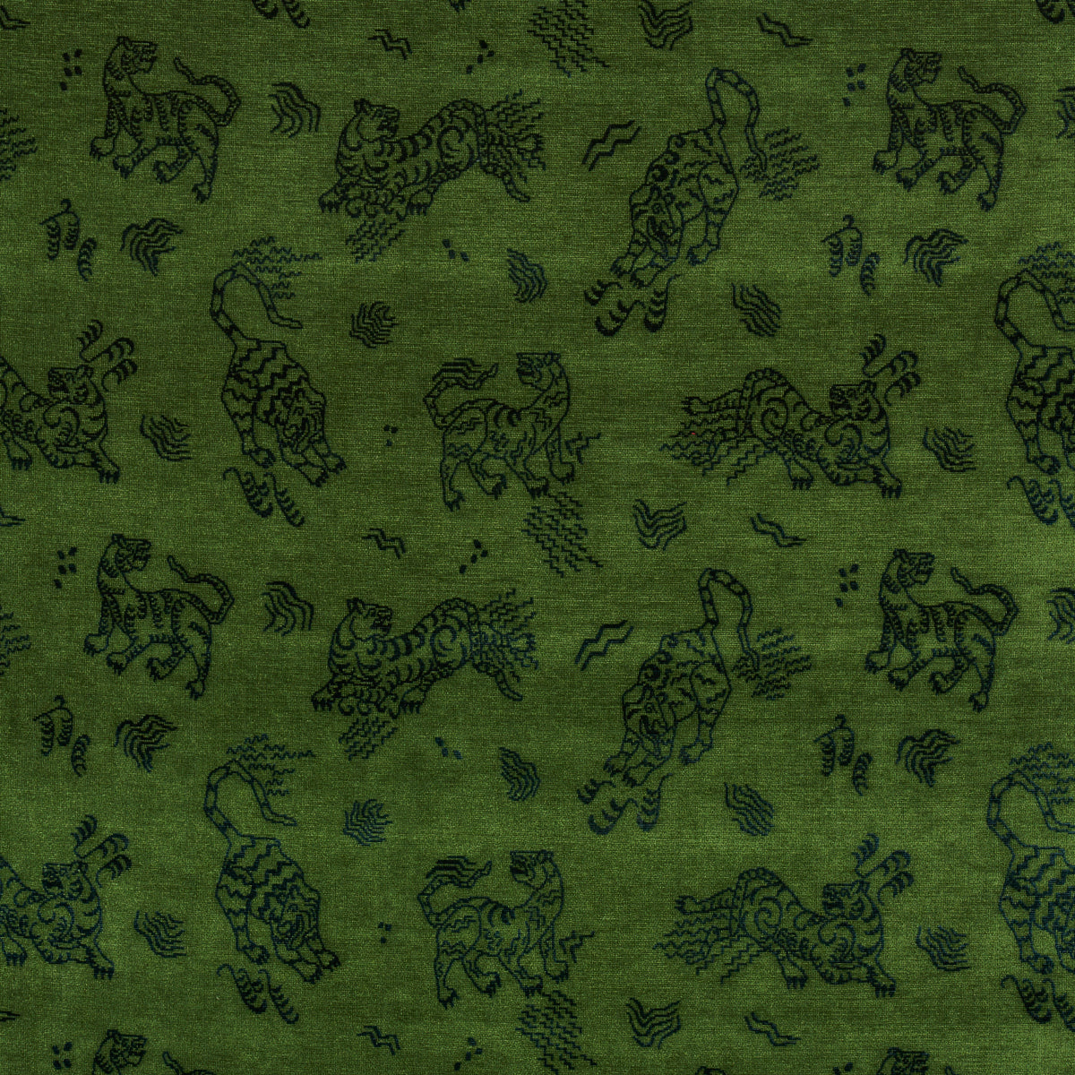 Kinabalu Velvet - Emerald - Schumacher 82171 Fabric - Schumacher Fabric
