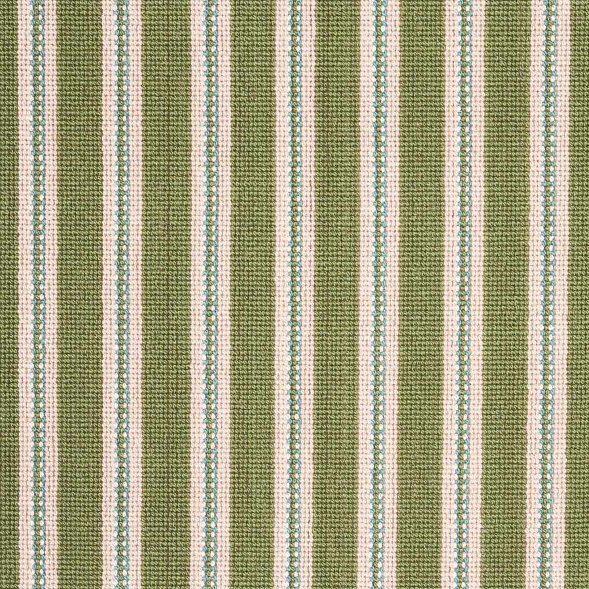 BENSON-STRIPE-PINGL-GREEN-SCHUMACHER-82181 - Schumacher Fabric