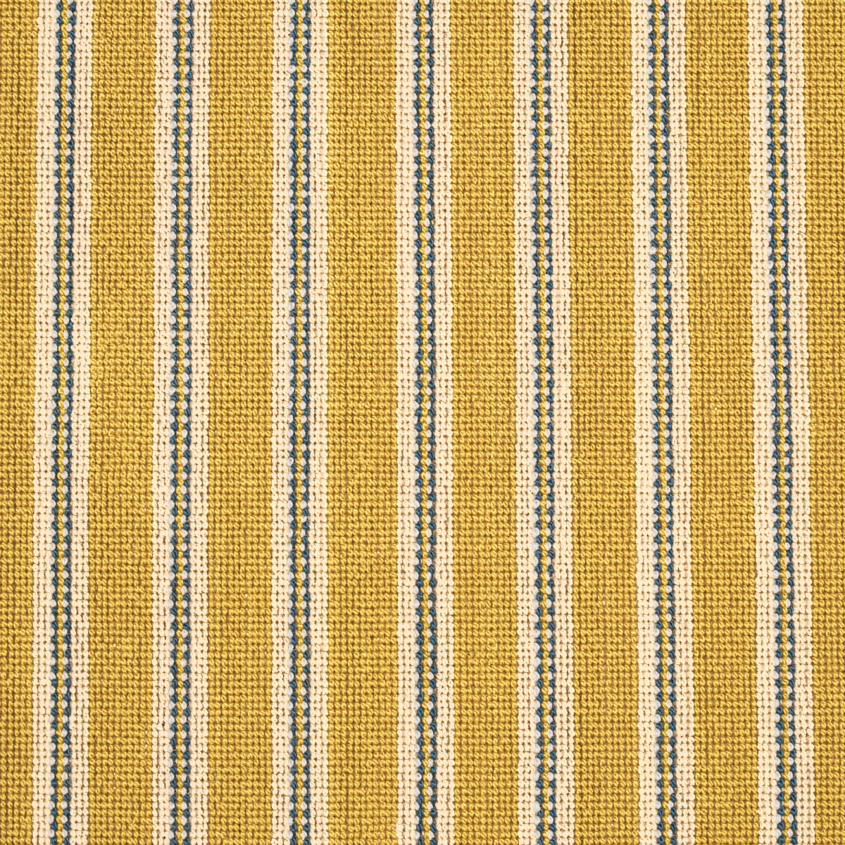BENSON-STRIPE-PINGL-SAFFRON-SCHUMACHER-82182 - Schumacher Fabric