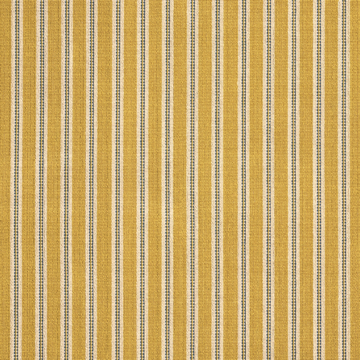 Benson Stripe Épinglé - Saffron - Schumacher 82182 Fabric - Schumacher Fabric