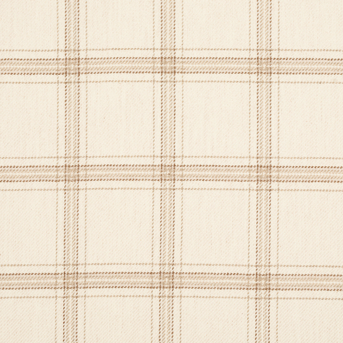 BLACKBURN-MERINO-PLAID-IVORY-SCHUMACHER-82340 - Schumacher Fabric