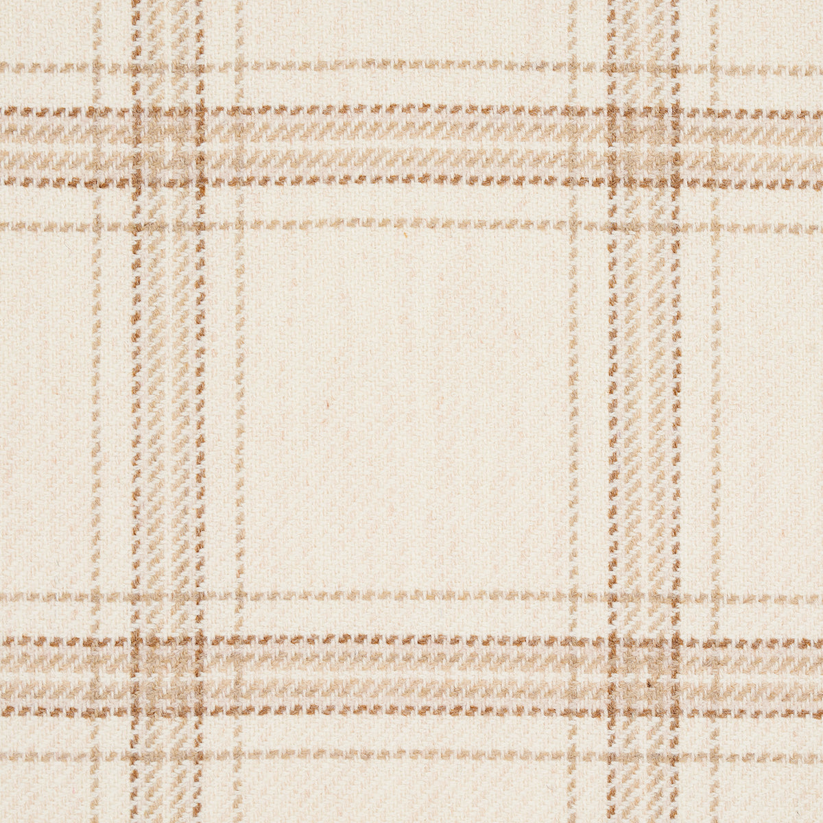BLACKBURN-MERINO-PLAID-IVORY-SCHUMACHER-82340 - Schumacher Fabric