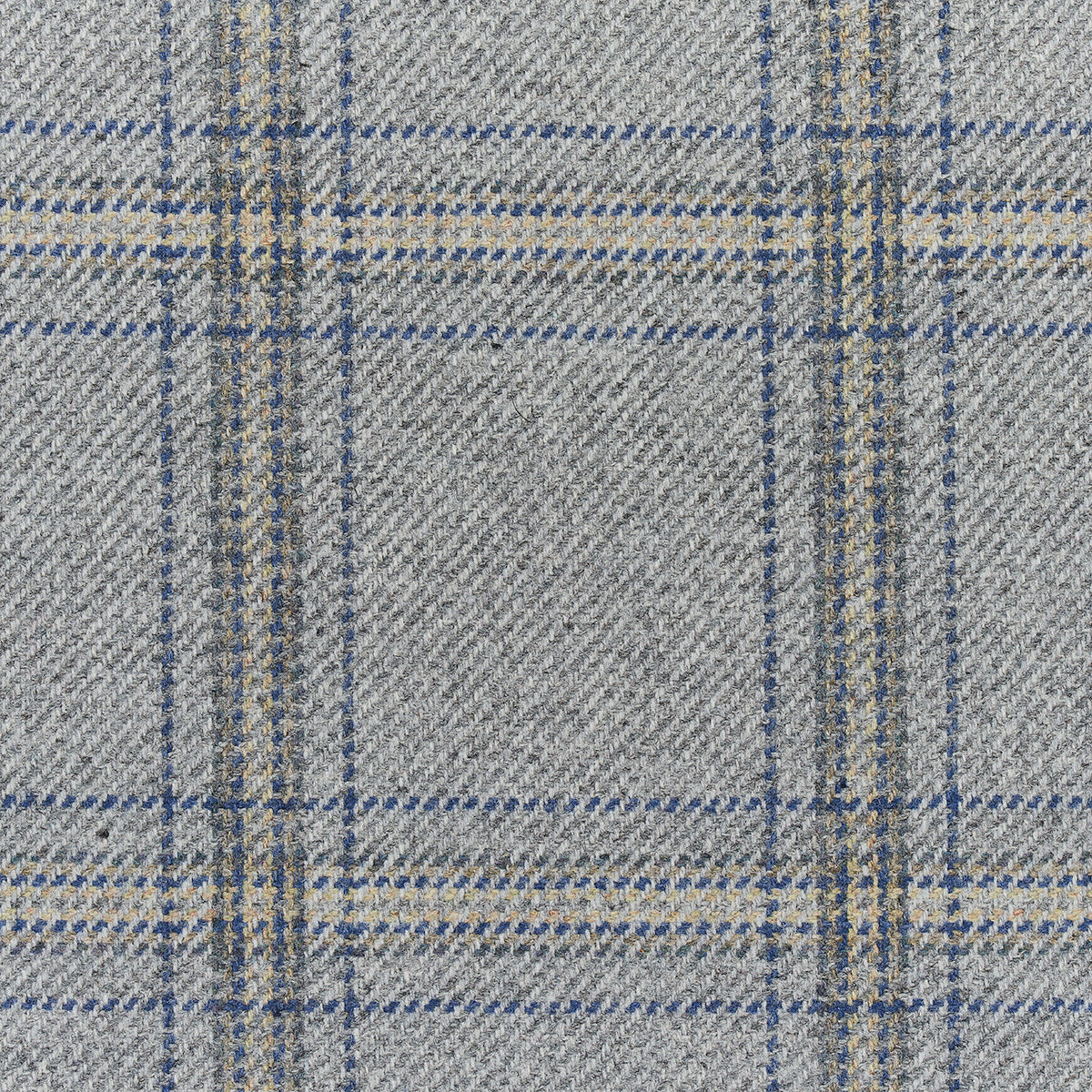 BLACKBURN-MERINO-PLAID-GREY-SCHUMACHER-82342 - Schumacher Fabric