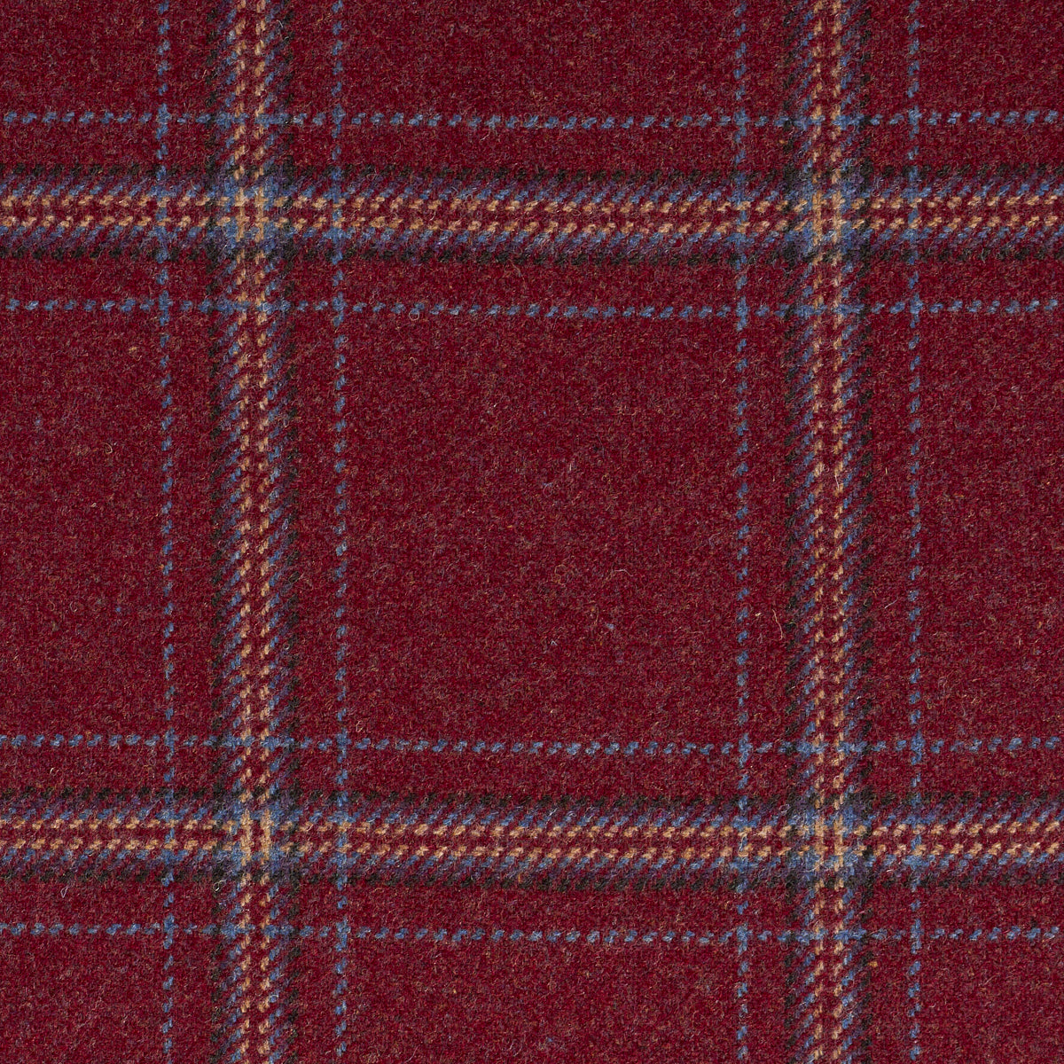BLACKBURN-MERINO-PLAID-REDWOOD-SCHUMACHER-82344 - Schumacher Fabric