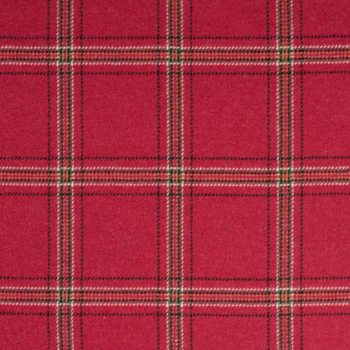 BLACKBURN-MERINO-PLAID-CRIMSON-SCHUMACHER-82345 - Schumacher Fabric