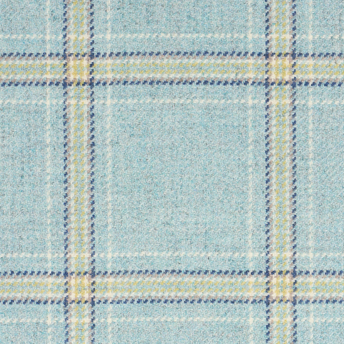 BLACKBURN-MERINO-PLAID-ROBINS-EGG-SCHUMACHER-82347 - Schumacher Fabric