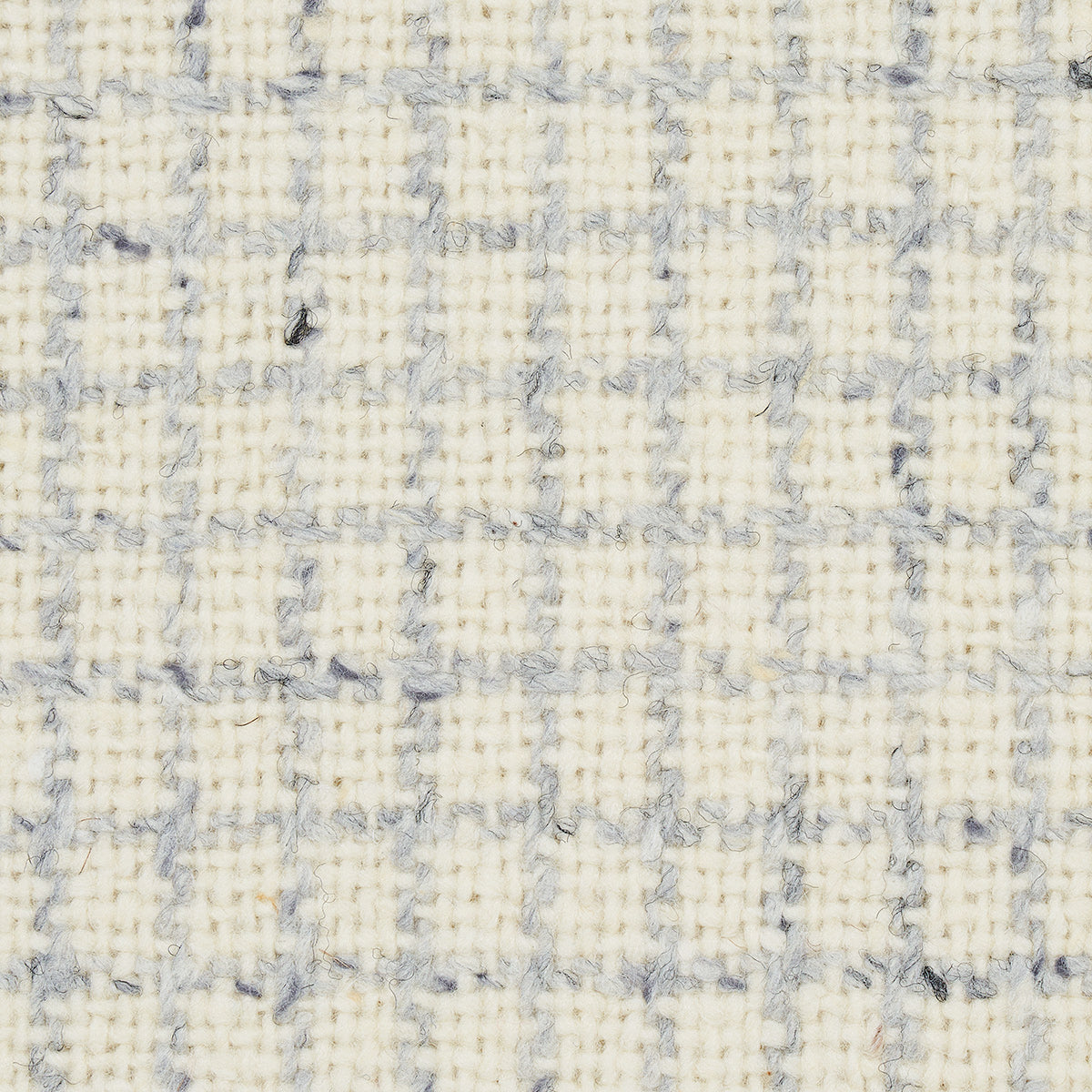 HUDSON-WOOL-CHECK-IVORY-SCHUMACHER-82350 - Schumacher Fabric
