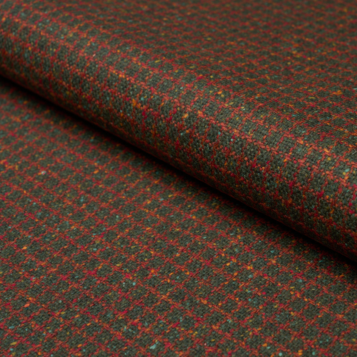 HUDSON-WOOL-CHECK-FOREST-GREEN-SCHUMACHER-82353