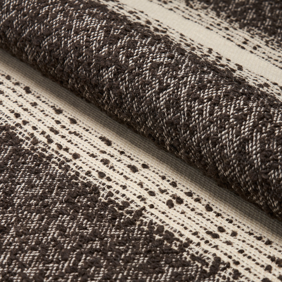 JESSEN-ALPACA-STRIPE-BROWN-SCHUMACHER-82381 - Schumacher Fabric