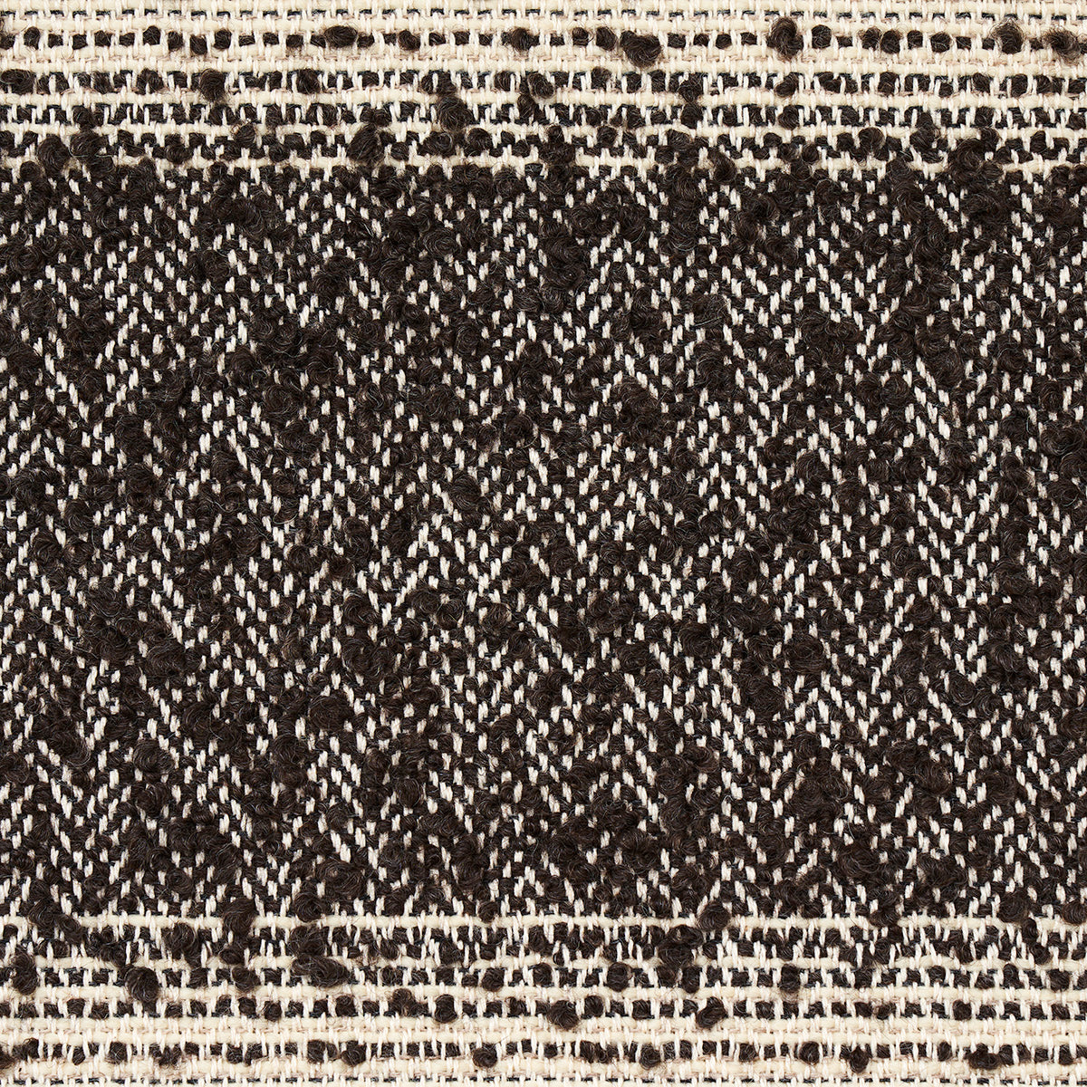 Jessen Alpaca Stripe - Brown - Schumacher 82381 Fabric - Schumacher Fabric