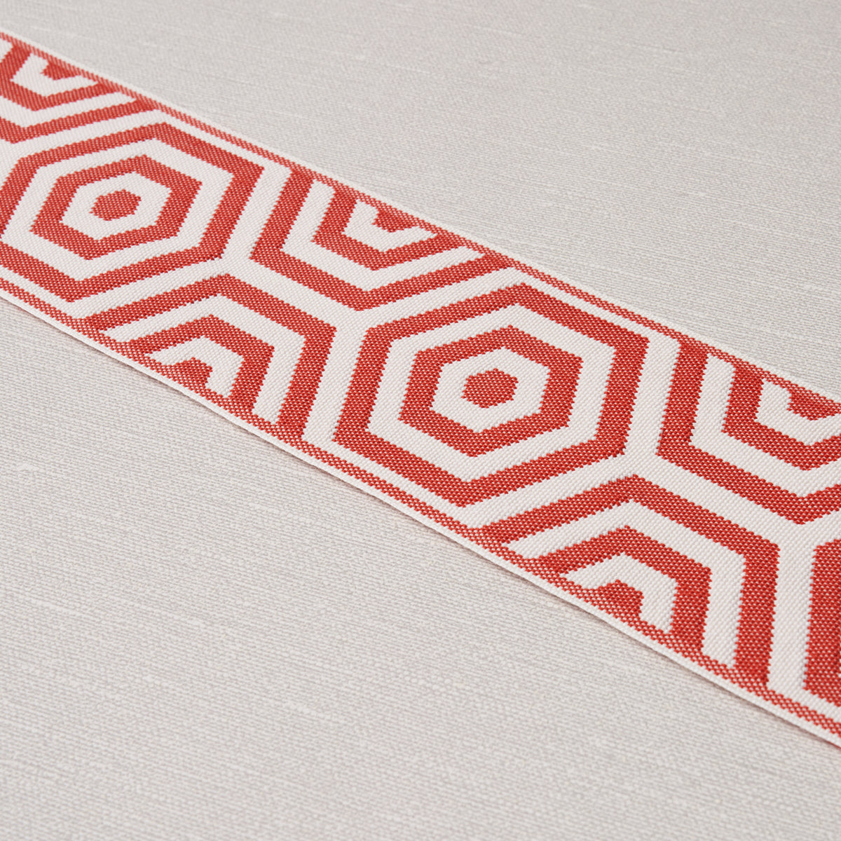 BEES-KNEES-INDOOR-OUTDOOR-TAPE-RED-SCHUMACHER-82450 - Schumacher Trim