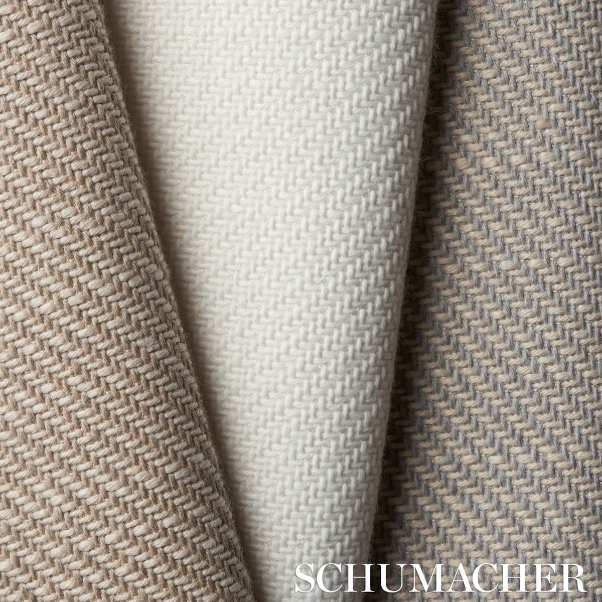 OUTDOOR-HEAVYWEIGHT-TWILL-WHITE-SCHUMACHER-82580 - Schumacher Fabric