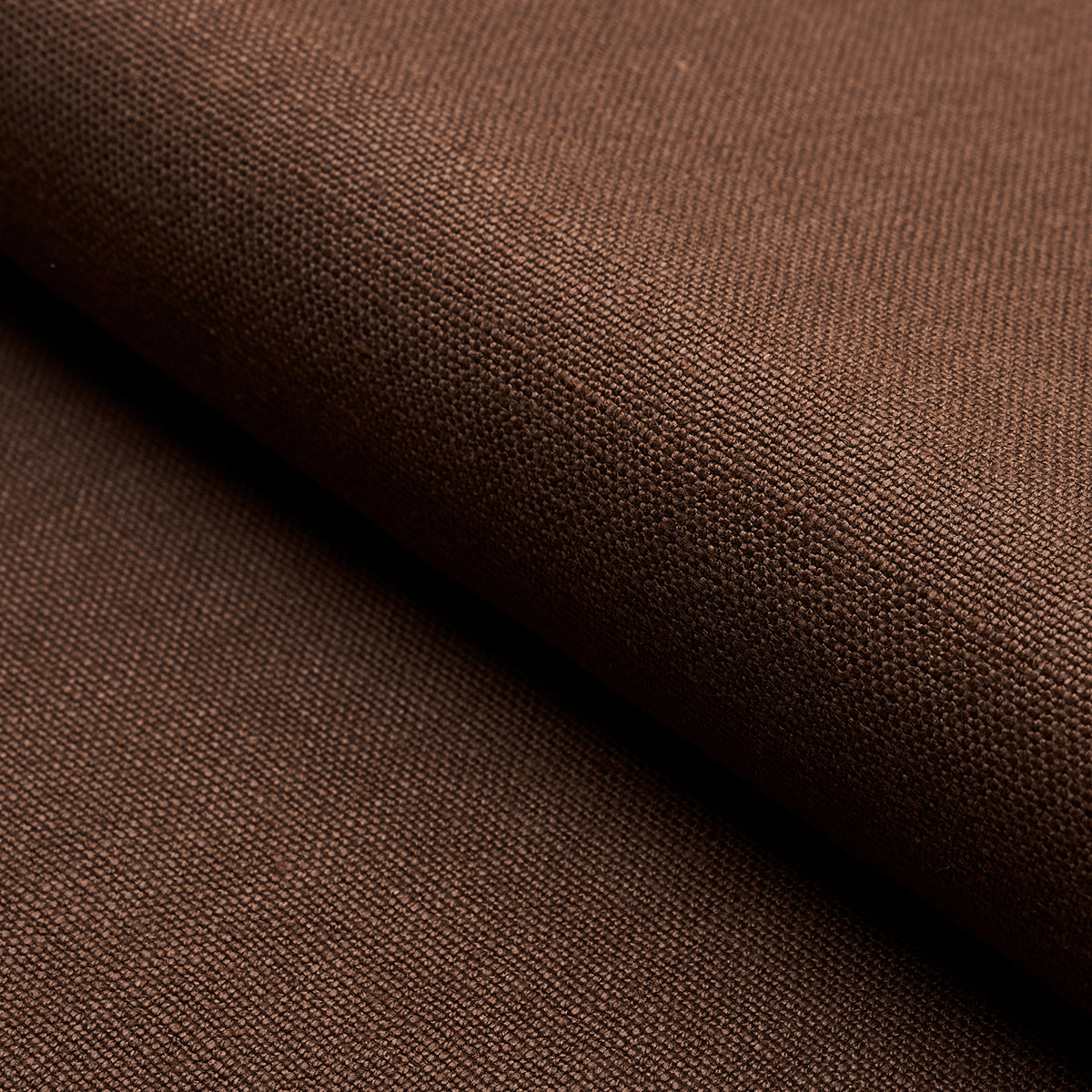 Piet Performance Linen - Brown - Schumacher 82594 Fabric - Schumacher Fabric