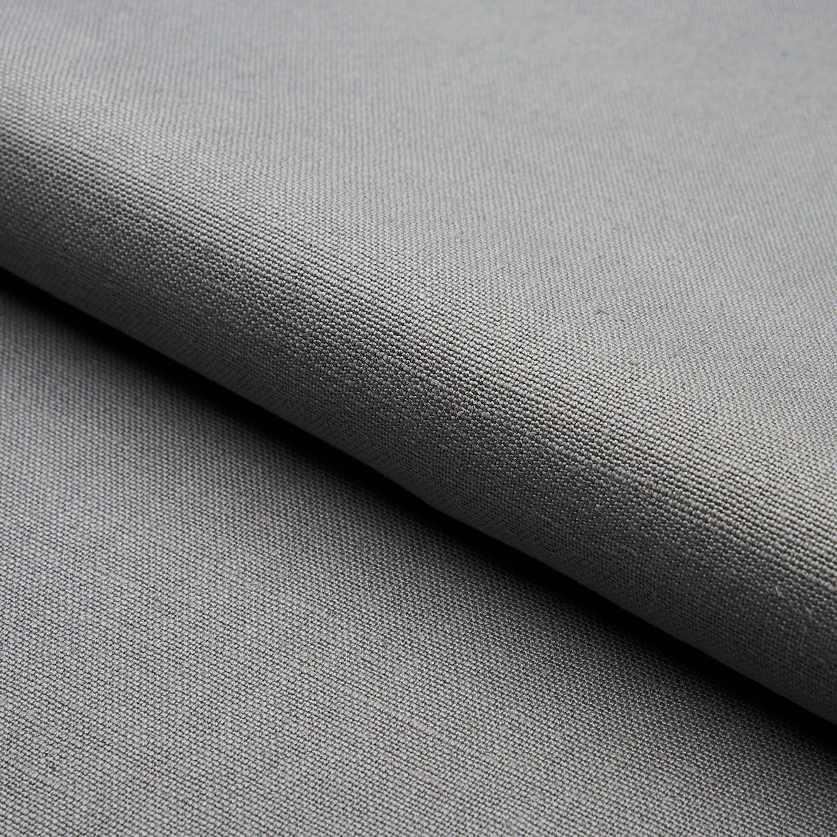 Piet Performance Linen - Grey - Schumacher 82607 Fabric - Schumacher Fabric