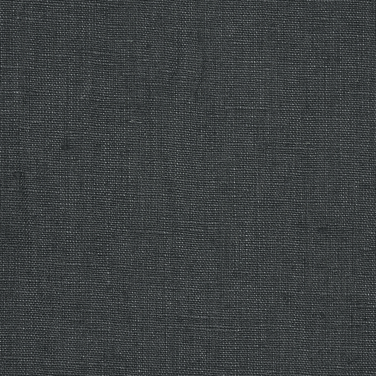 MARCO-PERFORMANCE-LINEN-CHARCOAL-SCHUMACHER-82624 - Schumacher Fabric