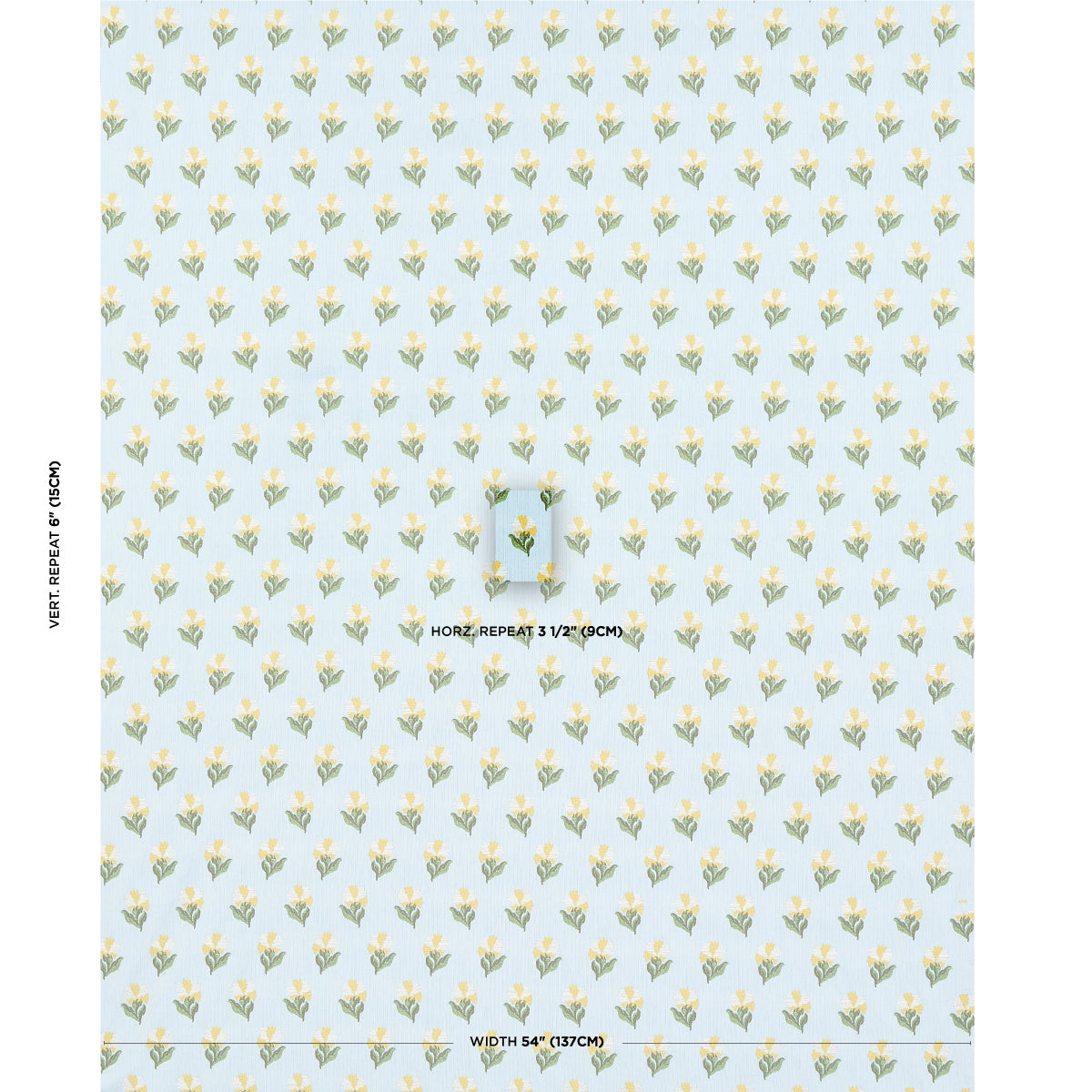 ROSINA-FLORAL-MARIGOLD-SCHUMACHER-82632 - Schumacher Fabric
