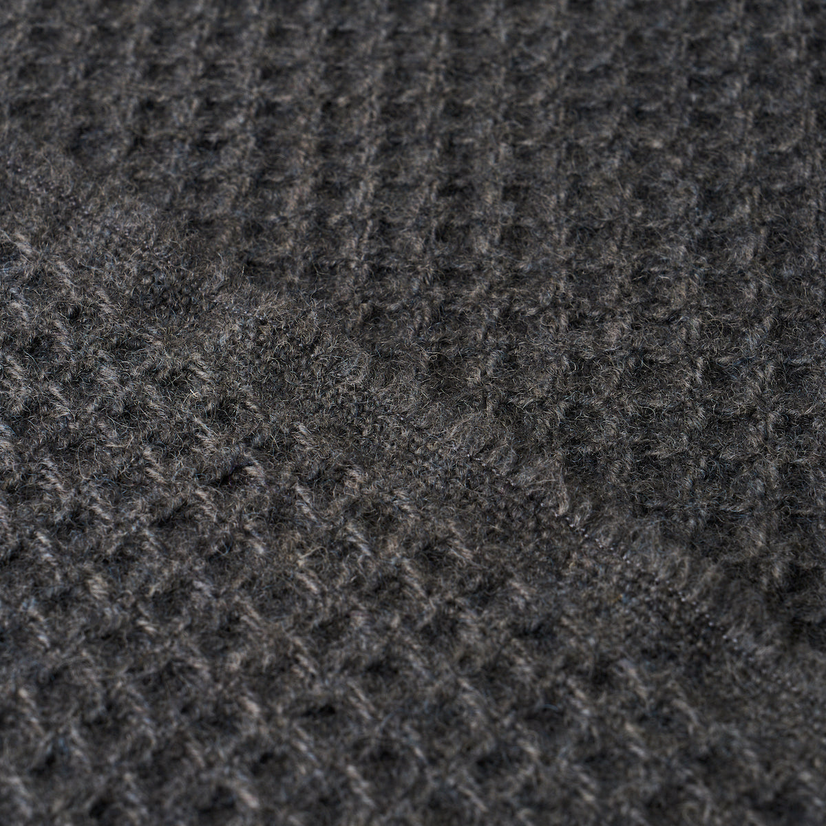 WALDEN-WOOL-TEXTURE-CHARCOAL-SCHUMACHER-82642 - Schumacher Fabric