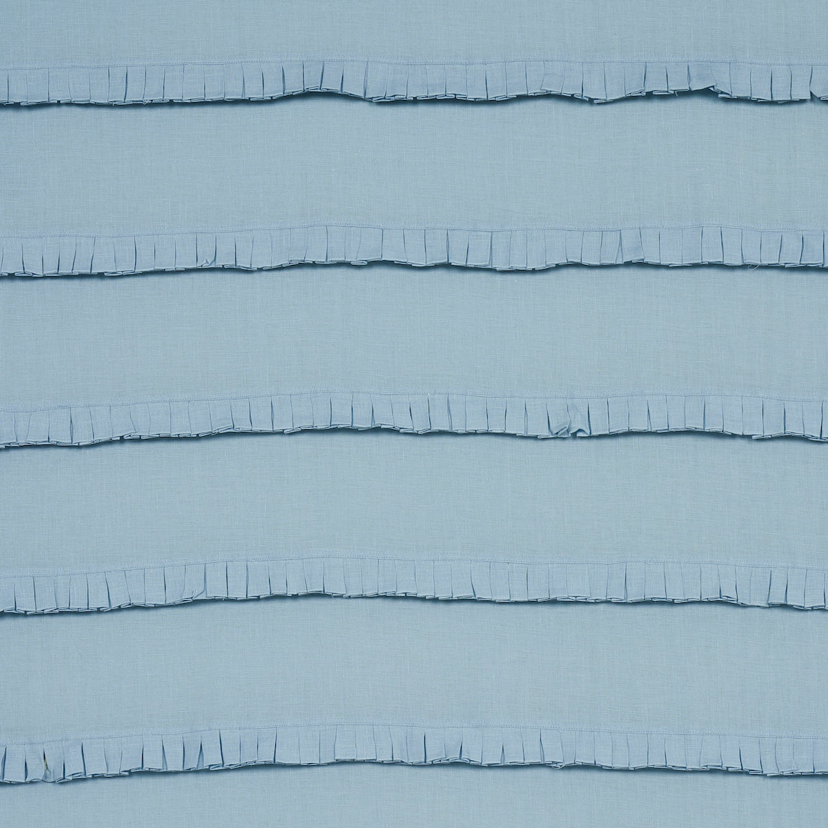 Dorothy Pleated Linen - Chambray - Schumacher 82652 Fabric - Schumacher Fabric