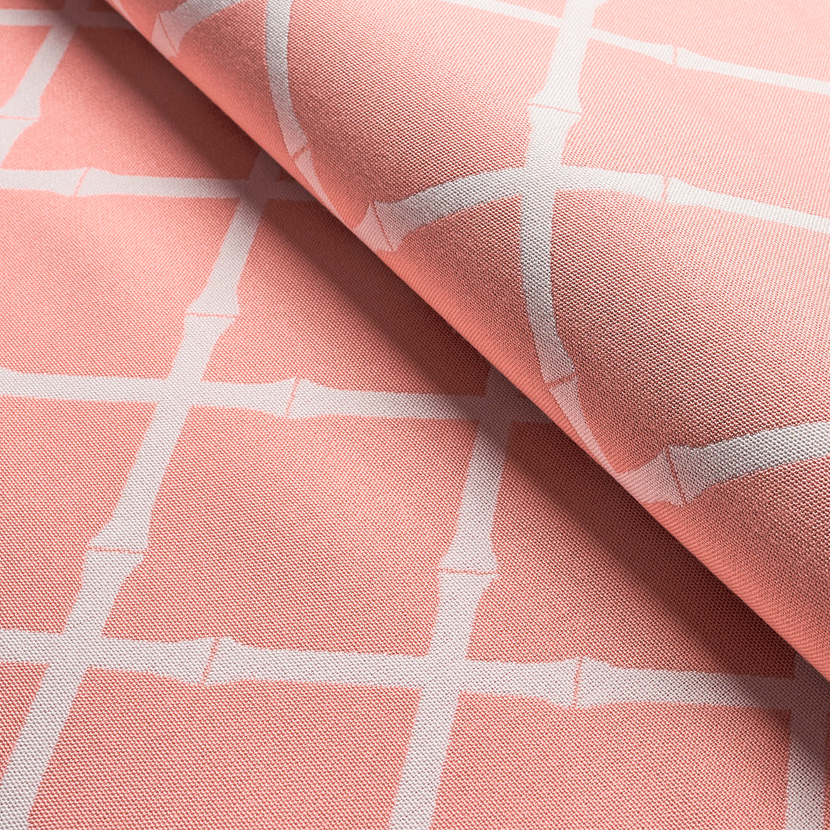 BAMBOO-TRELLIS-INDOOR-OUTDOOR-PINK-SCHUMACHER-82761 - Schumacher Fabric