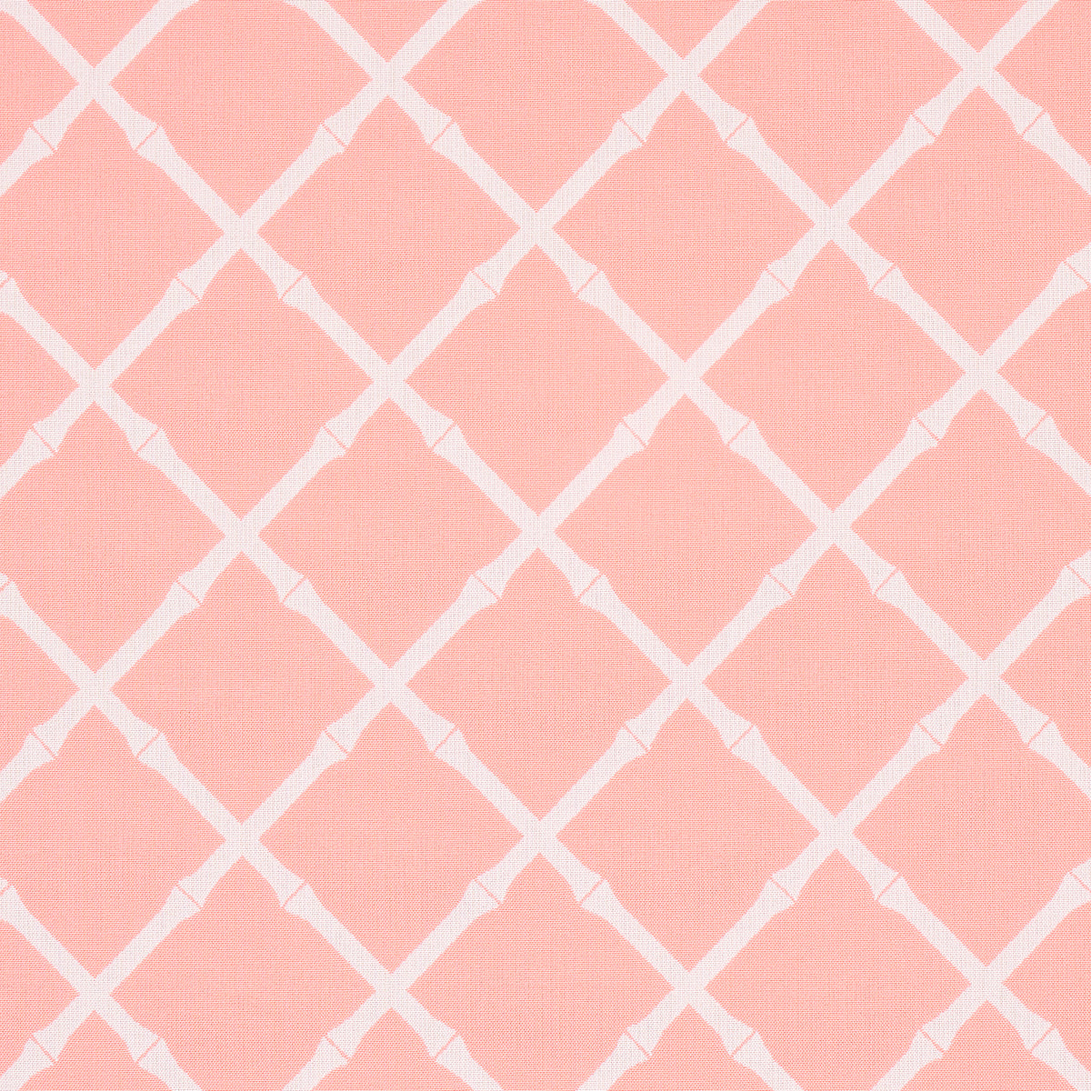 BAMBOO-TRELLIS-INDOOR-OUTDOOR-PINK-SCHUMACHER-82761 - Schumacher Fabric