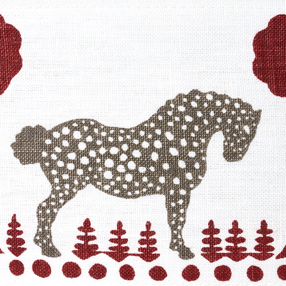 POLKA-DOT-PONY-TAPE-RED-SCHUMACHER-82813 - Schumacher Trim