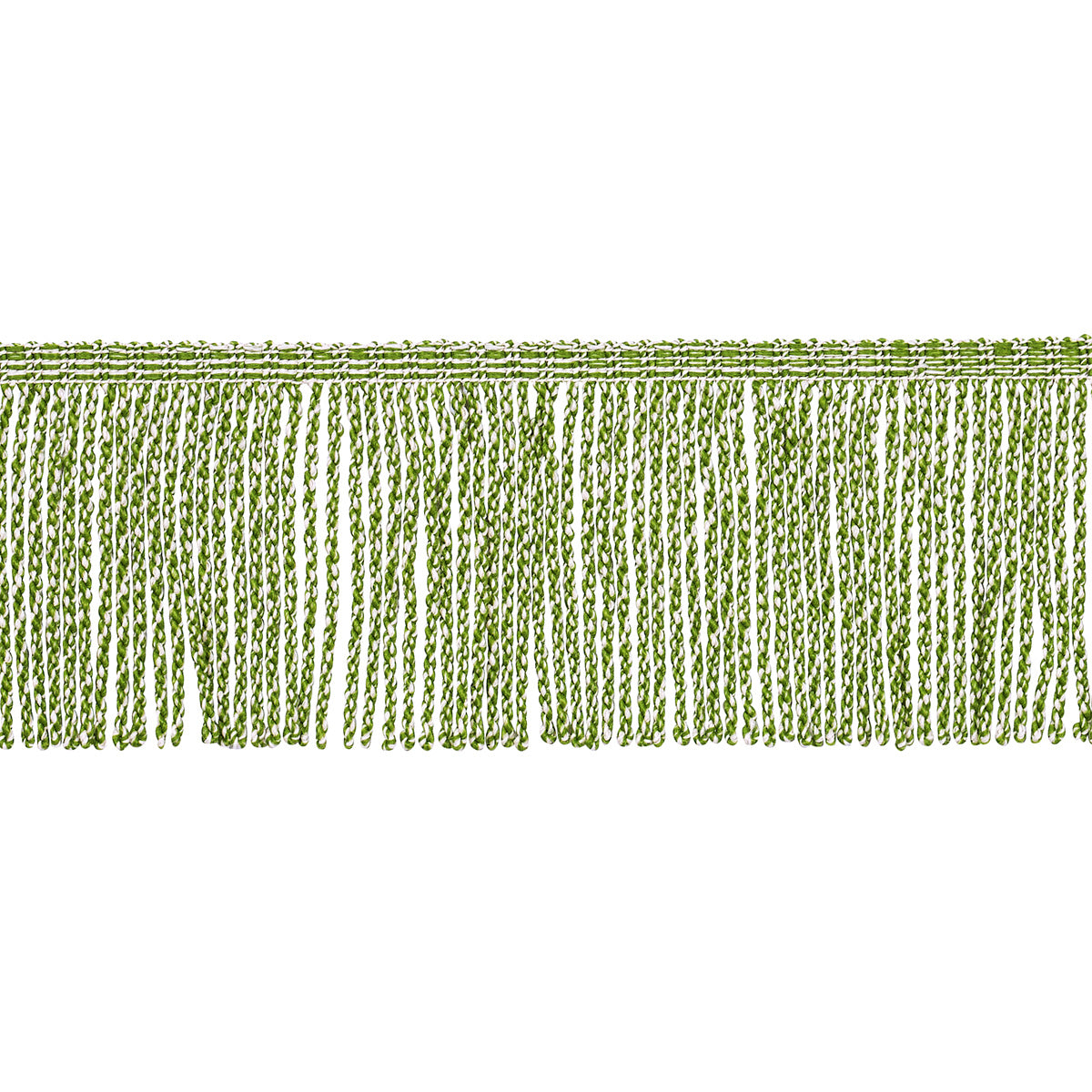 OUTDOOR-BOULLION-FRINGE-TRIM-GREEN-SCHUMACHER-82831 - Schumacher Recortar