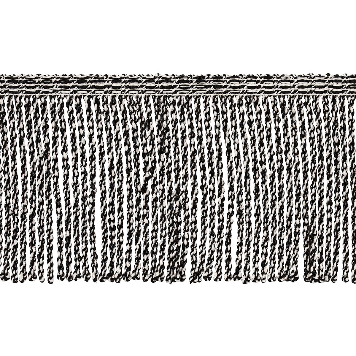 OUTDOOR-BOULLION-FRINGE-TRIM-BLACK-SCHUMACHER-82833 - Schumacher Recortar
