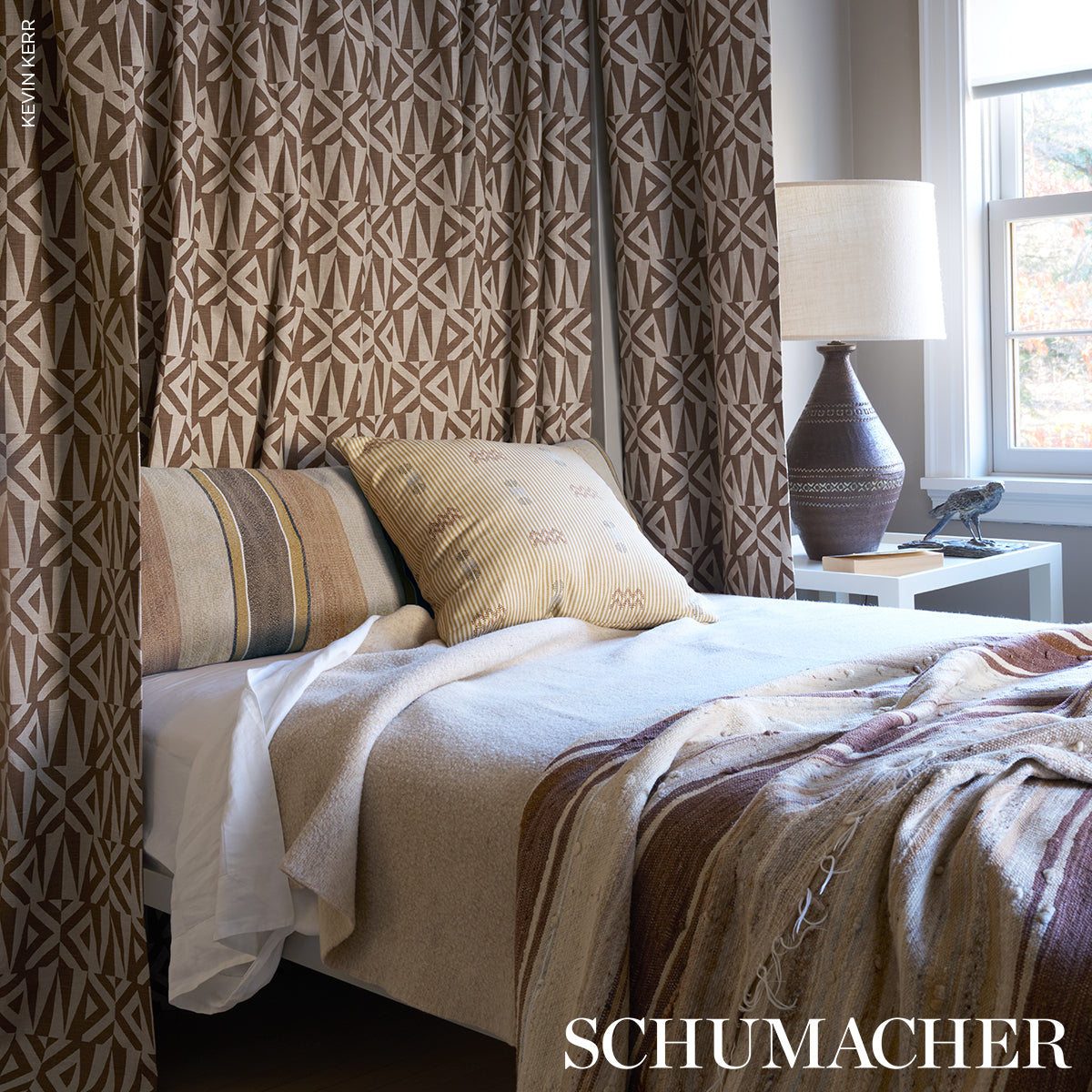 RIBBON-WHEAT-SCHUMACHER-82851 - Schumacher Fabric
