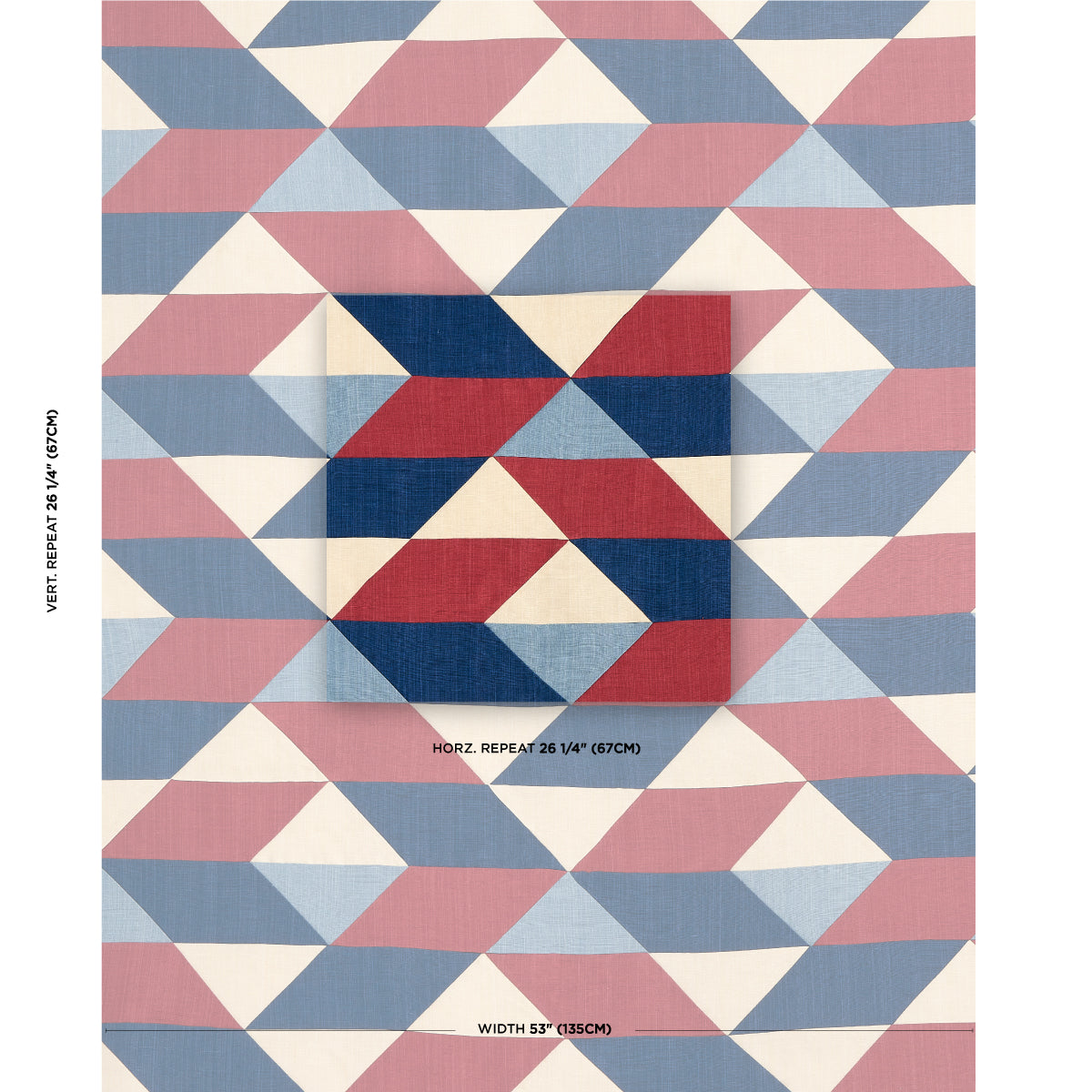 ERINDALE-AMERICANA-SCHUMACHER-82880 - Schumacher Fabric